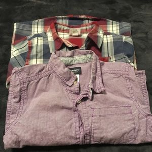 💙Boys 3T long sleeves dress shirt 👔 bundle 💙